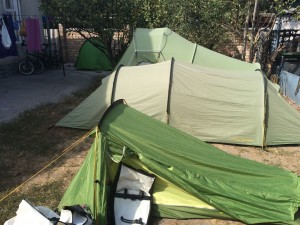 The backyard campground